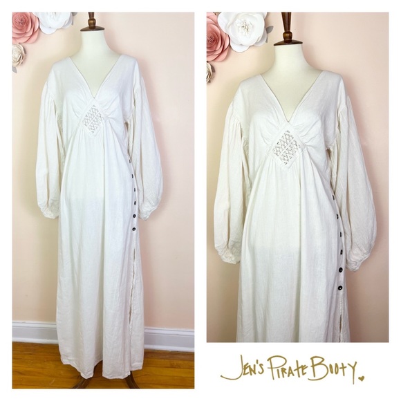 Jen's Pirate Booty | Dresses | New Rare Jens Pirate Booty Cotton Kaftan ...